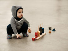 Load image into Gallery viewer, Wooden Story - Rainbow Stacking toy XL