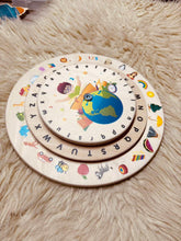 Load image into Gallery viewer, English Alphabet Wheel