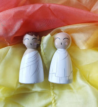 Load image into Gallery viewer, Pilgrim Peg doll Couple