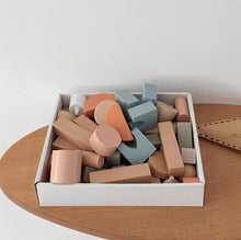 Load image into Gallery viewer, Pastel coloured Masjid Church Building Blocks Set