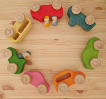 Load image into Gallery viewer, Chunky Wooden Car Set