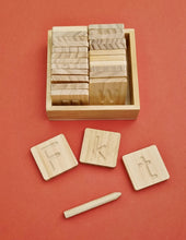 Load image into Gallery viewer, English Tracing Letter Tiles