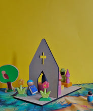 Load image into Gallery viewer, Slot-together Church