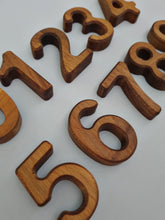 Load image into Gallery viewer, Wooden Numbers 0 to 9