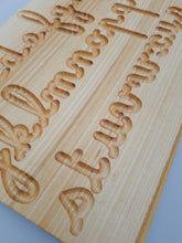 Load image into Gallery viewer, Cursive Alphabet Tracing Board