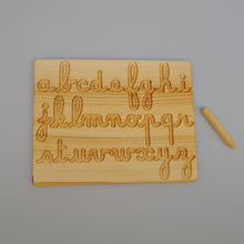 Load image into Gallery viewer, Cursive Alphabet Tracing Board