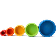 Load image into Gallery viewer, Wooden Stacking Cups