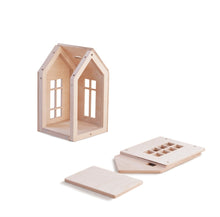 Load image into Gallery viewer, Babai wooden magnetic house