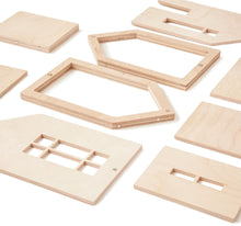 Load image into Gallery viewer, Babai wooden magnetic house