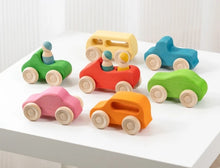 Load image into Gallery viewer, Chunky Wooden Car Set