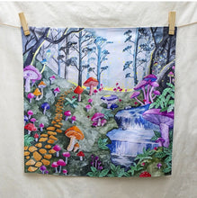 Load image into Gallery viewer, The Wonderie Play Cloth - The enchanted toadstool forest
