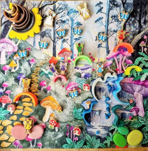 Load image into Gallery viewer, The Wonderie Play Cloth - The enchanted toadstool forest