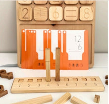 Load image into Gallery viewer, Wooden Tower of Numbers