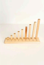 Load image into Gallery viewer, Wooden Tower of Numbers