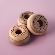Load image into Gallery viewer, Wooden donuts