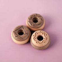 Load image into Gallery viewer, Wooden donuts