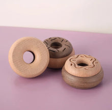 Load image into Gallery viewer, Wooden donuts