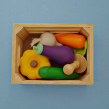 Load image into Gallery viewer, Wooden Vegetables in Crate