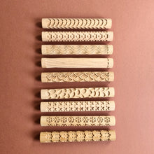 Load image into Gallery viewer, Wooden Roller