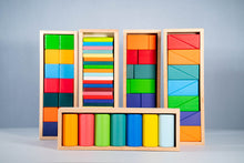 Load image into Gallery viewer, Rainbow Building block sets