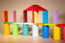 Load image into Gallery viewer, Rainbow Building block sets