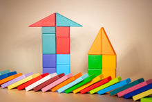 Load image into Gallery viewer, Rainbow Building block sets