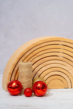 Load image into Gallery viewer, 12 piece Rainbow Stacker (Natural)