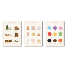 Load image into Gallery viewer, English Educational Posters Set