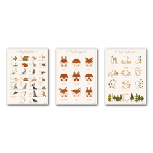 Load image into Gallery viewer, English Educational Posters Set