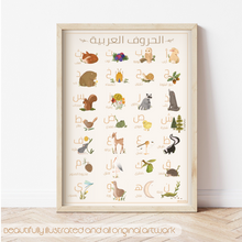 Load image into Gallery viewer, Arabic Educational Posters Set