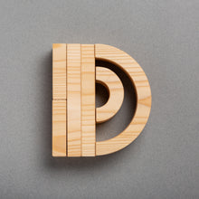 Load image into Gallery viewer, Letter Building Set