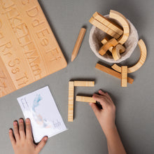 Load image into Gallery viewer, Letter Building Set