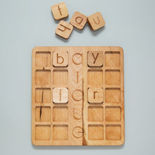 Load image into Gallery viewer, Wooden Lower Case Letter Tiles