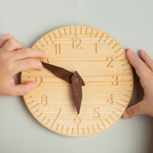 Load image into Gallery viewer, Wooden Clock