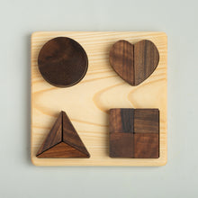 Load image into Gallery viewer, Wooden Fractions Puzzle