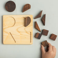 Load image into Gallery viewer, Wooden Fractions Puzzle