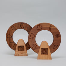 Load image into Gallery viewer, Wooden Weather Wheel