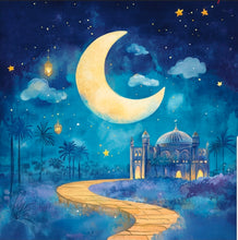 Load image into Gallery viewer, Storytime Scarves - The Radiant Crescent
