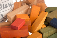 Load image into Gallery viewer, Wooden Story - Rainbow Blocks in tray - 30 pcs
