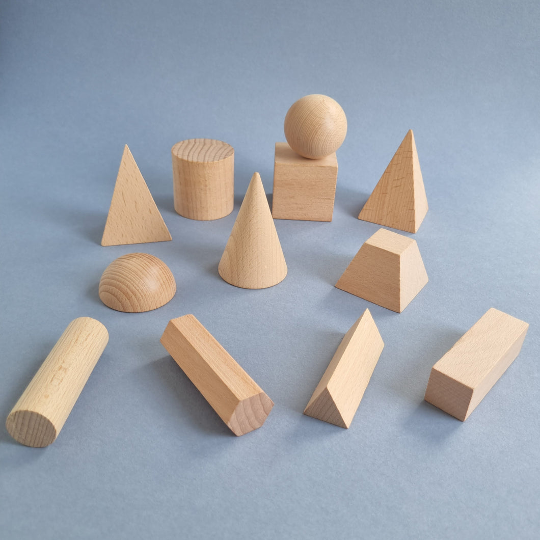 Wooden 3D Shapes