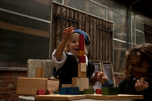 Load image into Gallery viewer, Wooden Story - Rainbow Blocks in sack - 100 pcs
