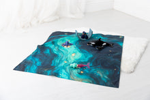 Load image into Gallery viewer, Storytime Scarves - The Pathfinders Ocean: Dyslexia Edition
