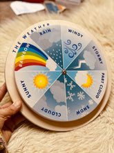 Load image into Gallery viewer, Wooden Weather Wheel
