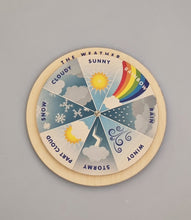Load image into Gallery viewer, Wooden Weather Wheel
