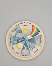 Load image into Gallery viewer, Wooden Weather Wheel
