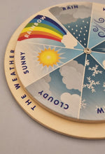 Load image into Gallery viewer, Wooden Weather Wheel
