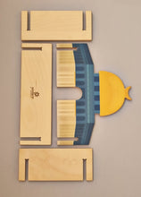Load image into Gallery viewer, DIY Masjid Al Aqsa - wooden mosque building set
