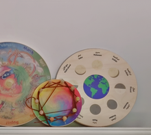 Load image into Gallery viewer, Islamic Months and Moon phase wheel
