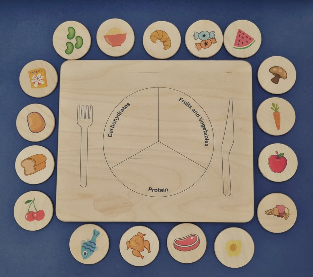 Balanced Plate Board and Disc Set