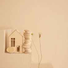 Load image into Gallery viewer, Babai wooden magnetic house
